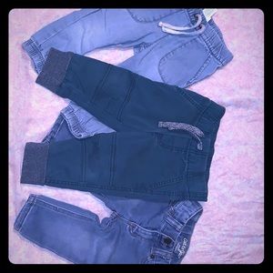 2 Jogger jeans 1 jean very cute pants!